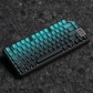 Adore Cyan 104+16 / 26 Cherry Profile PBT Dye-subbed Doubleshot Backlit Keycaps Set Top / Side Legends for Mechanical Keyboard